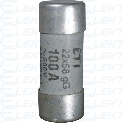 CH 22X58 80A gG Wkładka topikowa cylindryczna