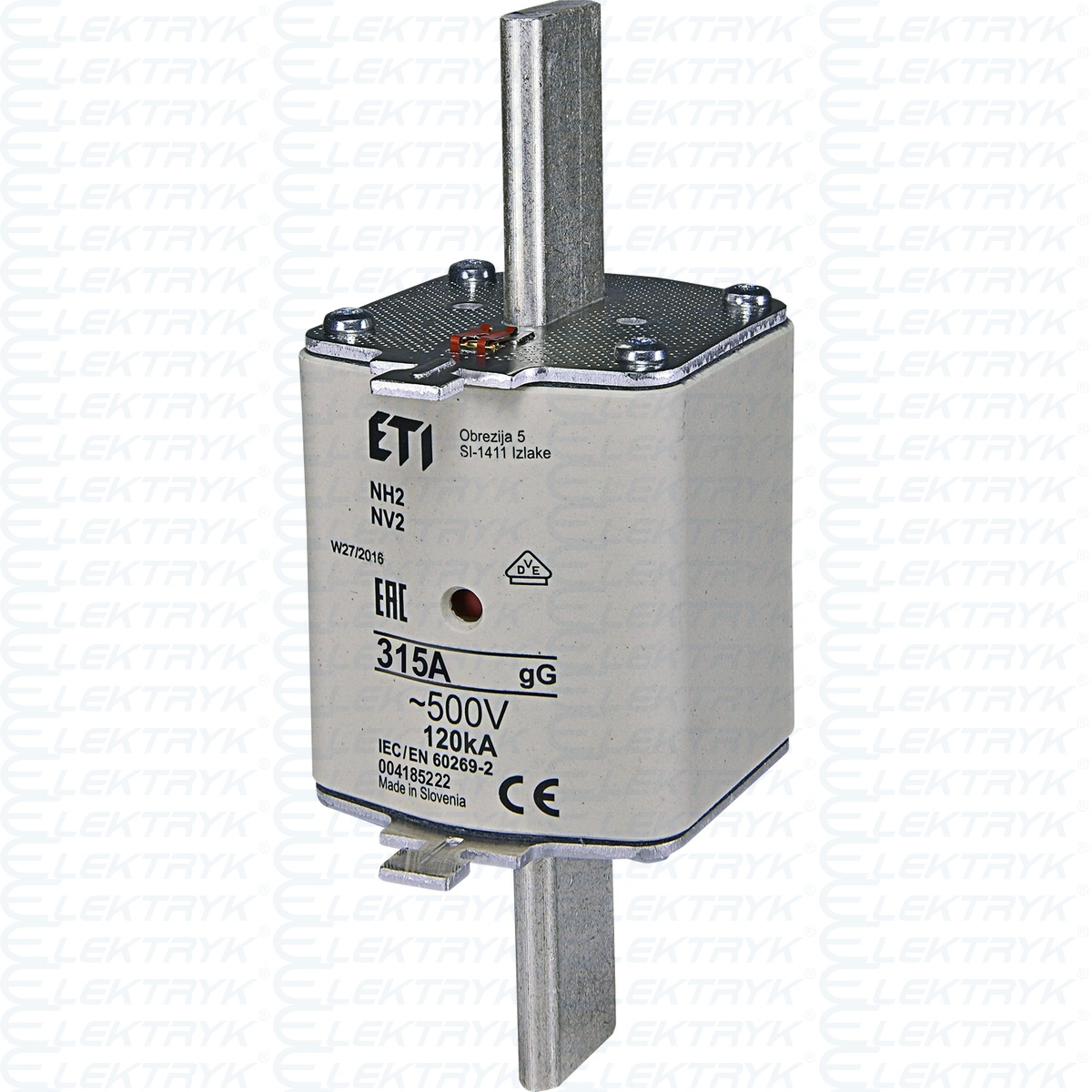 NH2 gG 315 A/500V Wkładka topikowa 315A (WT-2/GG)