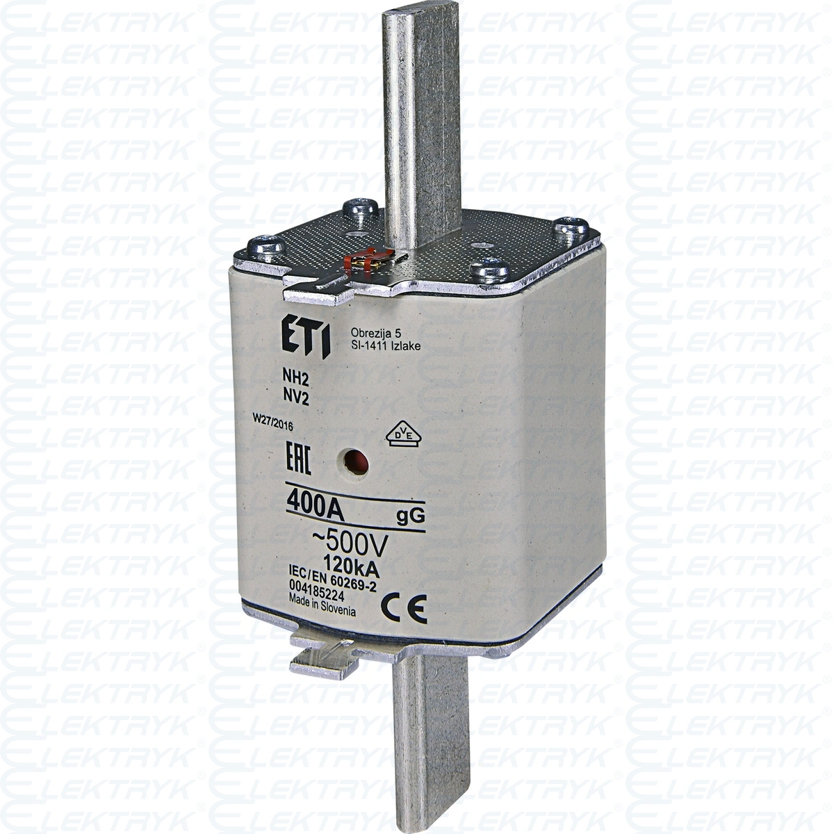 NH2 gG 400A/500V Wkładka topikowa 400A ( WT-2/GG )