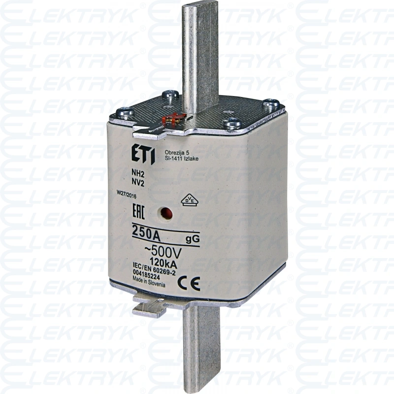 NH2C gG 250A/500V Wkładka topikowa 250A (WT-2C/gG)