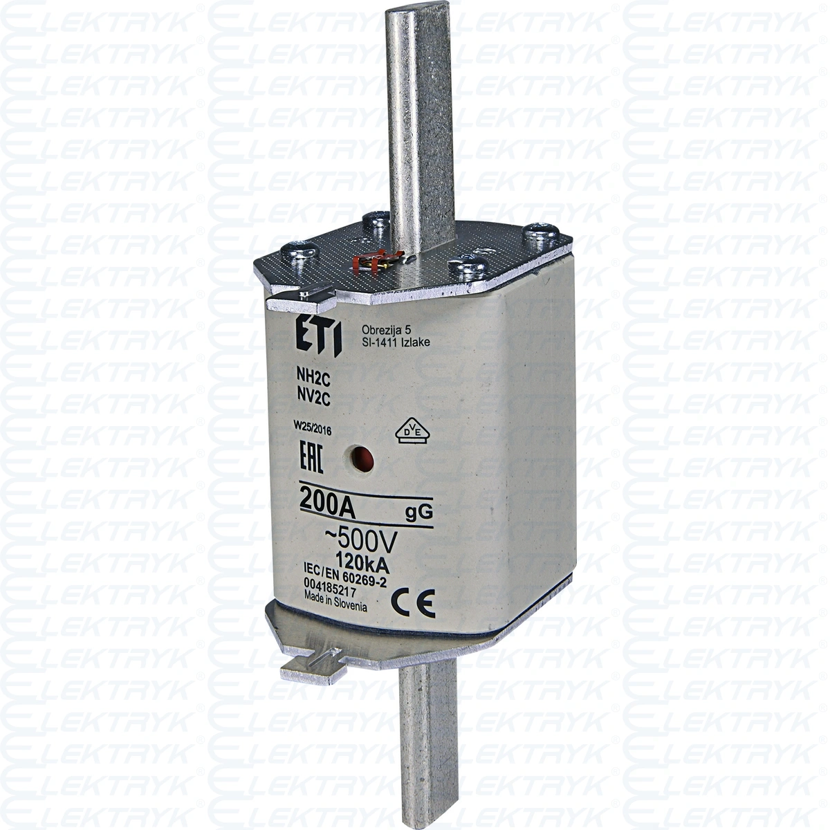 NH2C gG 200A/500V Wkładka topikowa 200A (WT-2C/gG)