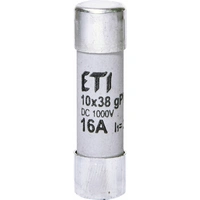CH 10X38 GPV 16A PV-16 WKŁADKA TOPIKOWA CYLINDRYCZNA PV 1000V DC