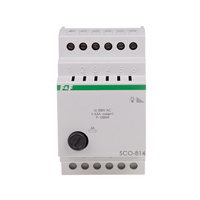 ściemniacz oświetlenia SCO-814 montaż na szynie DIN zasilanie 230V AC 1000W