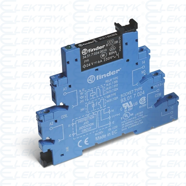Przekaźnik interfejsowy modułowy  230V AC 38.51.8.240.0060