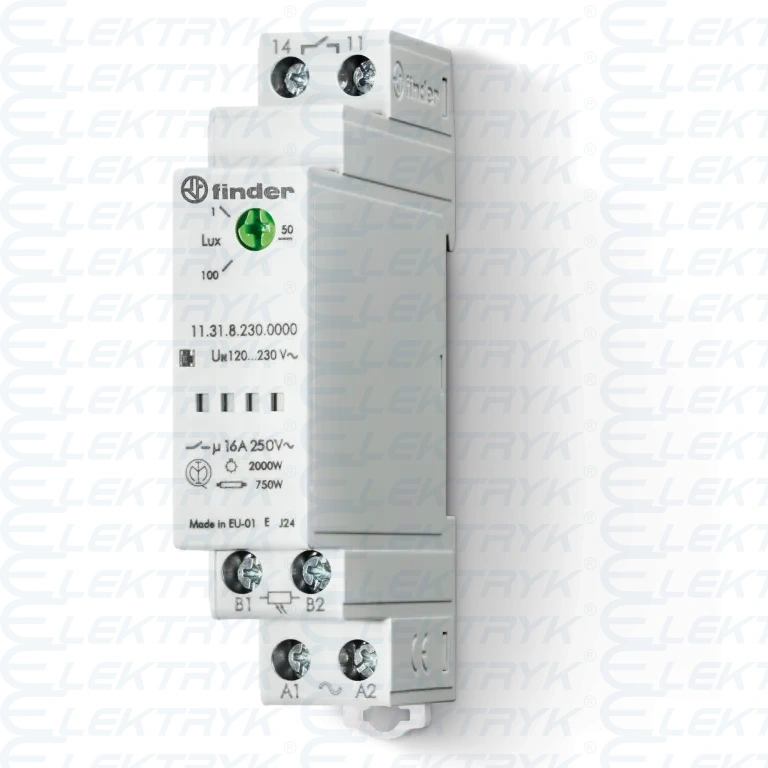 11.31.8.230.0000 Wyłącznik zmierzchowy 1Z 16A 230V AC, 1-100 1x sensor IP54