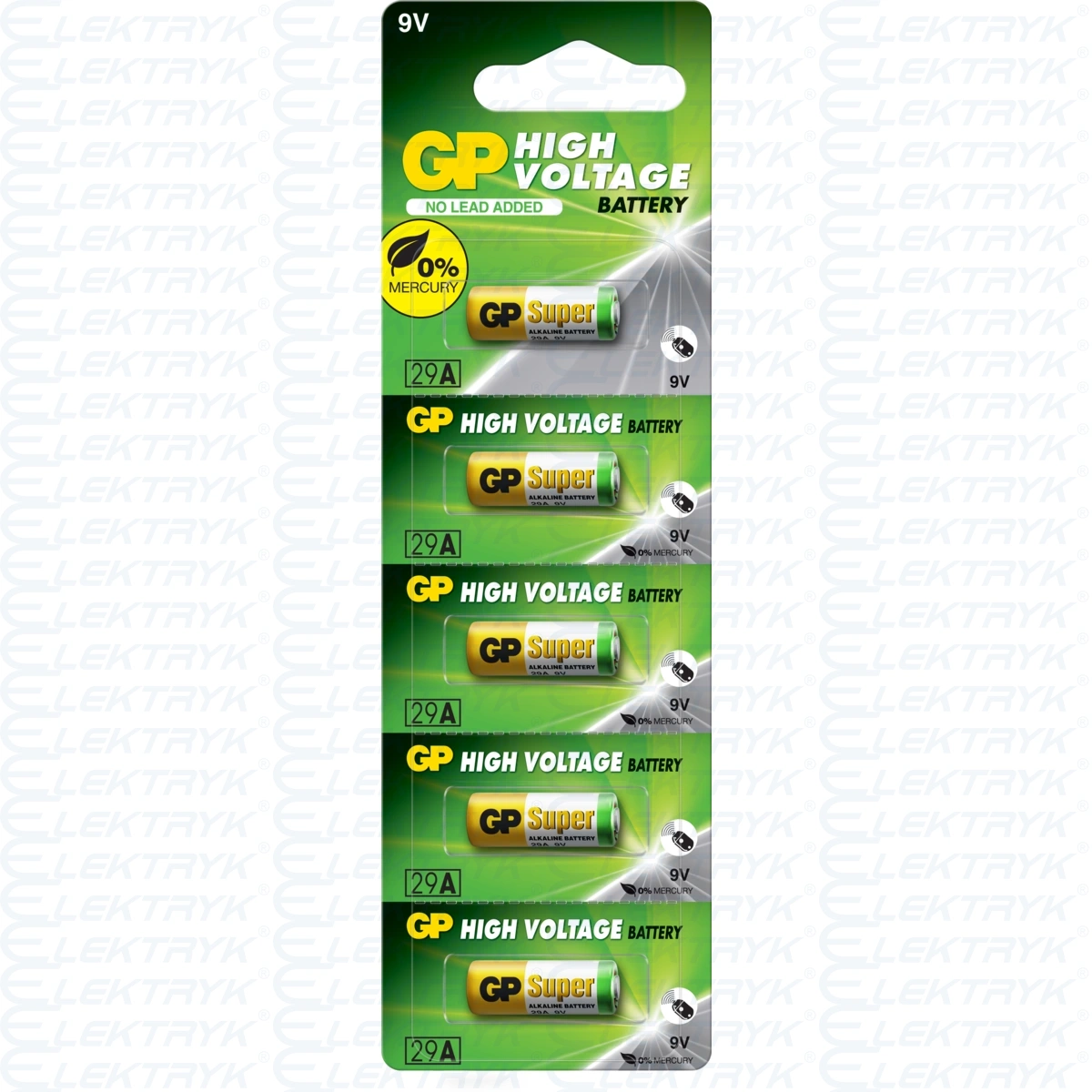 Bateria alkaliczna do pilotów 9,0V