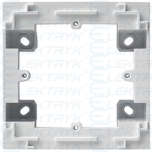 Adapter n/t 1-krotny, biały ,lumina intense