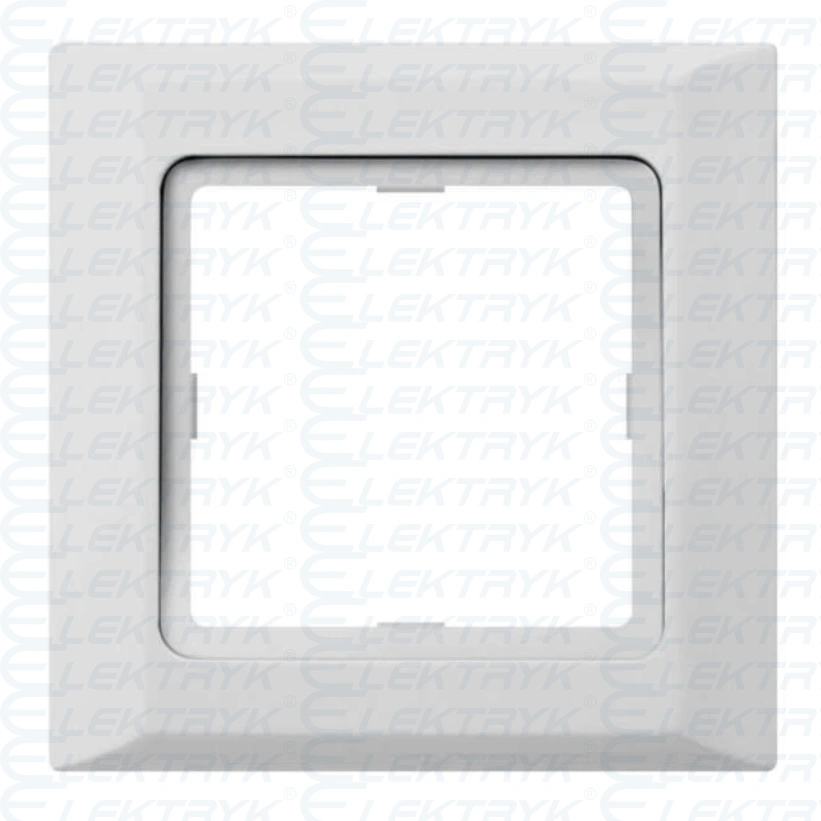 polo.optima Ramka 1-krotna, biały