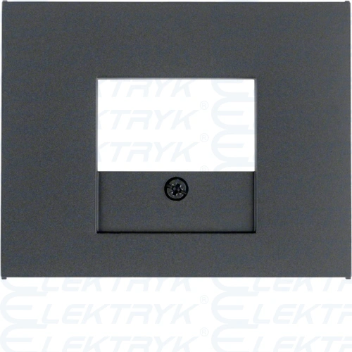 K.1 Płytka czołowa do gniazda głośnikowego i gniazda ładowania USB, antracyt