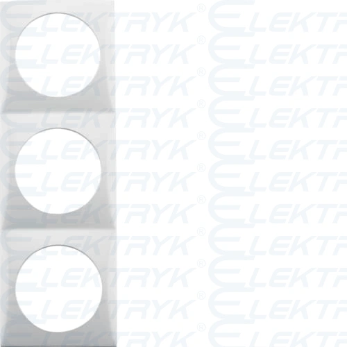 Ramka 3-krotna biały Integro Flow