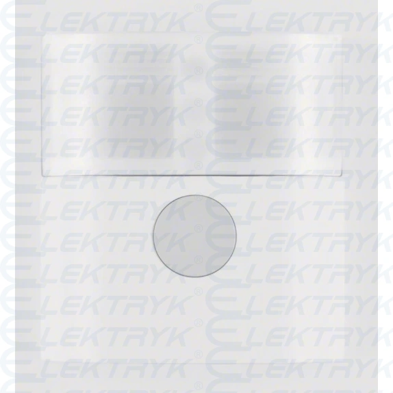 Q.x Nasadka czujnika ruchu 1,1m Berker.Net, biały, aksamit