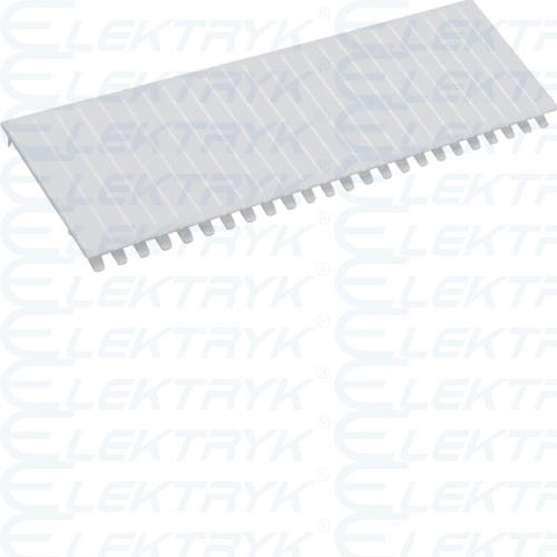 Maskownica wyłamywalna 219mm RAL9010