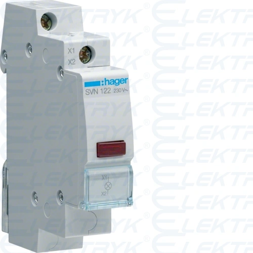 Lampka sygnalizacyjna LED czerwona 230VAC
