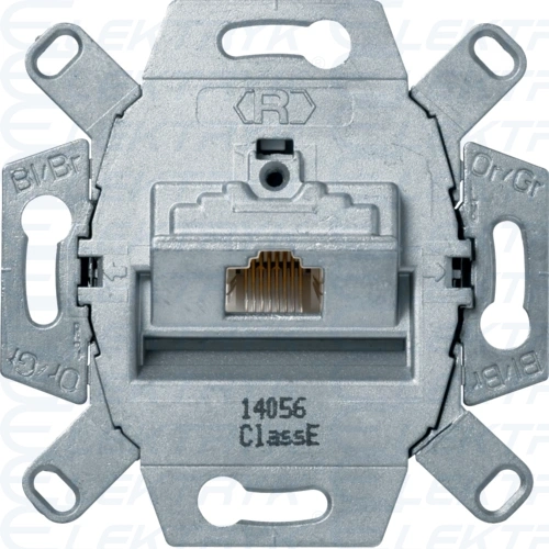 one.platform Mechanizm gniazda komputerowego UAE 1-kr (RJ45), ekranowane, kat.6, klasa E