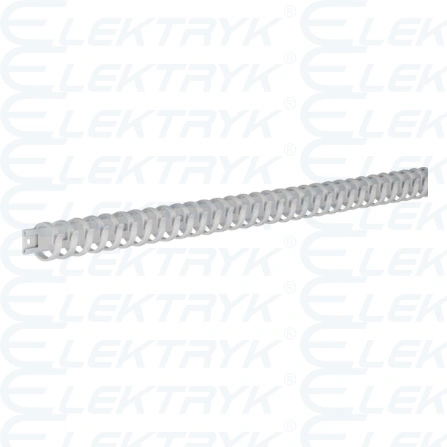 tehalit.VK flex 20 Kanał grzebieniowy L=500mm samoprzylepny szary
