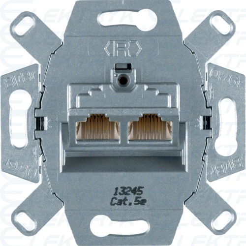 one.platform Mechanizm gniazda komputerowego UAE 2-kr (RJ45), ekranowane kat. 5e