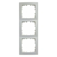 B.Kwadrat Ramka 3-krotna, biały, połysk