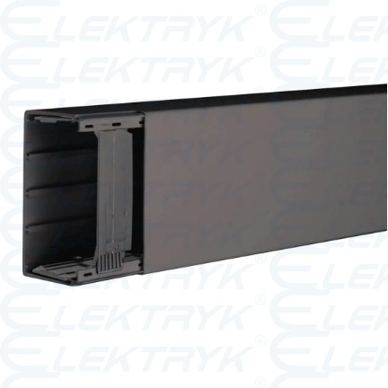 tehalit.LF Kanał elektroinstalacyjny PVC 60x110mm, czarny