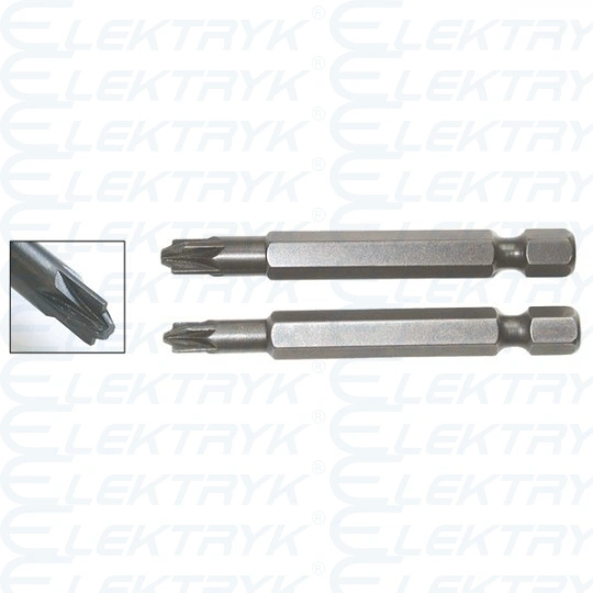 Końcówki - Bity profil płasko-krzyżowy - PZ