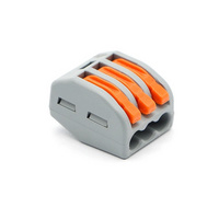 CN-B34 Szybkozłączka 3x 0,5-4mm drut/linka (opk 50szt) (221-413)