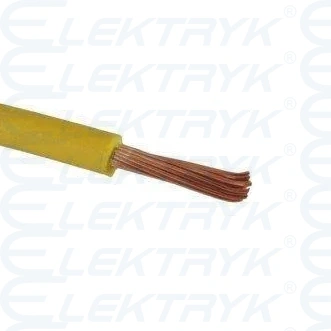 LGY 1x6 ŻÓŁTY 450/750 Przewód H07V-K