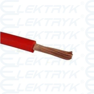 LGY 1x2,5 CZERWONY 450/750V Przewód H07V-K