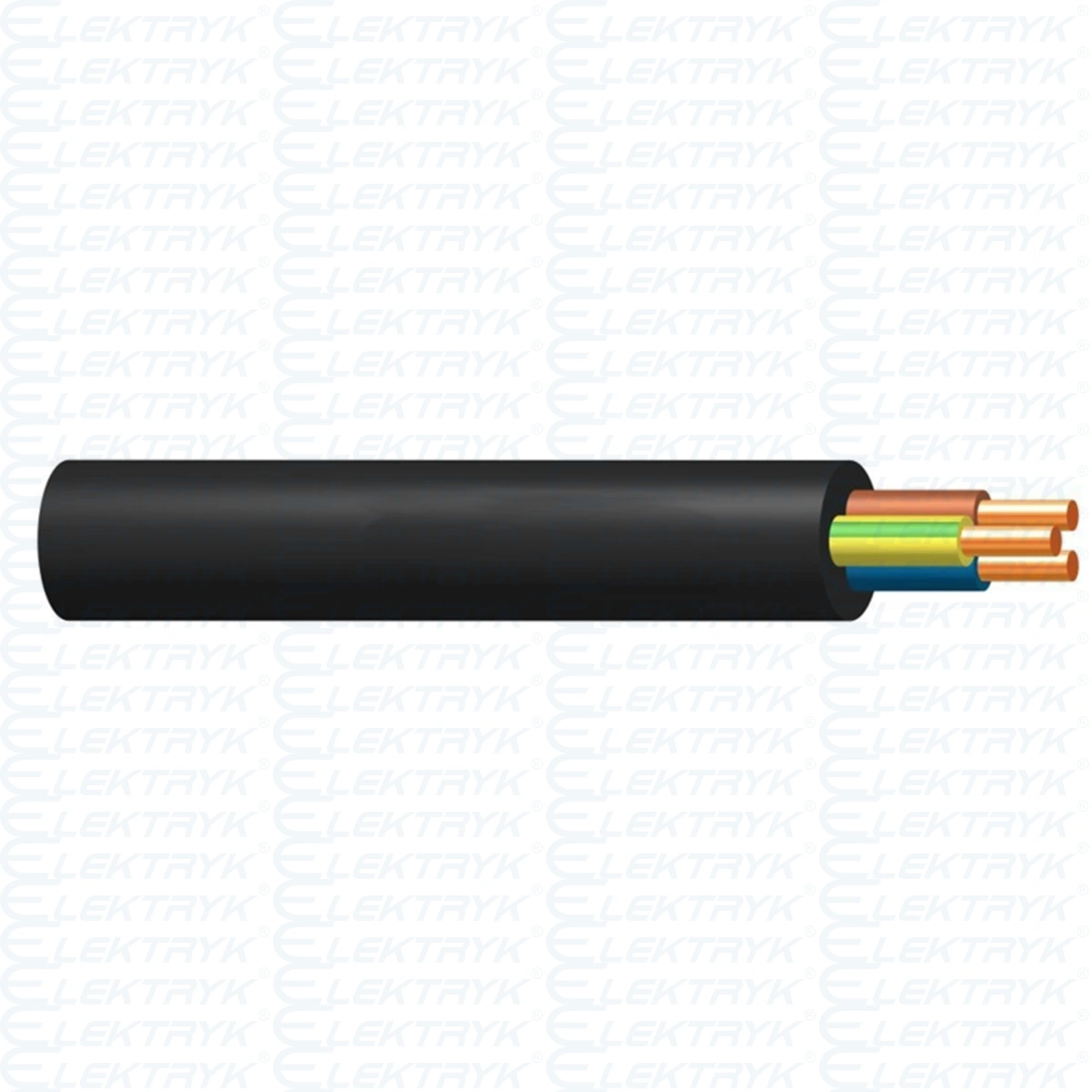 Kabel energetyczny YKY 3x1,5 0,6/1kV