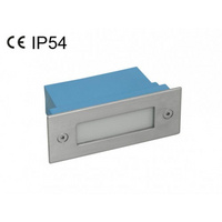 Oprawa wbudowywana LED Taxi LED12PR WW-C/M 1,5W 2700K IP54 220-240V, matowy chrom