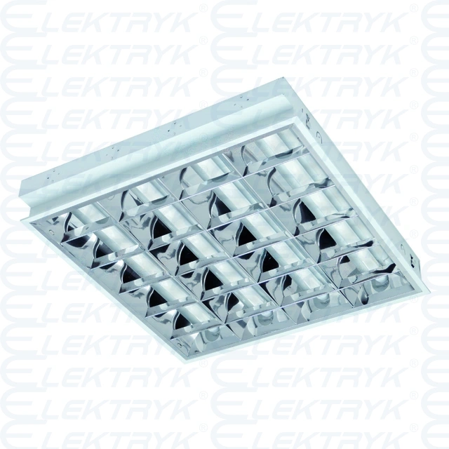Oprawa rastrowa podtynkowa regis 3 evg 418 pt