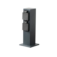 NASTO 2SOC FR B Słupek ogrodowy z gniazdami 230V