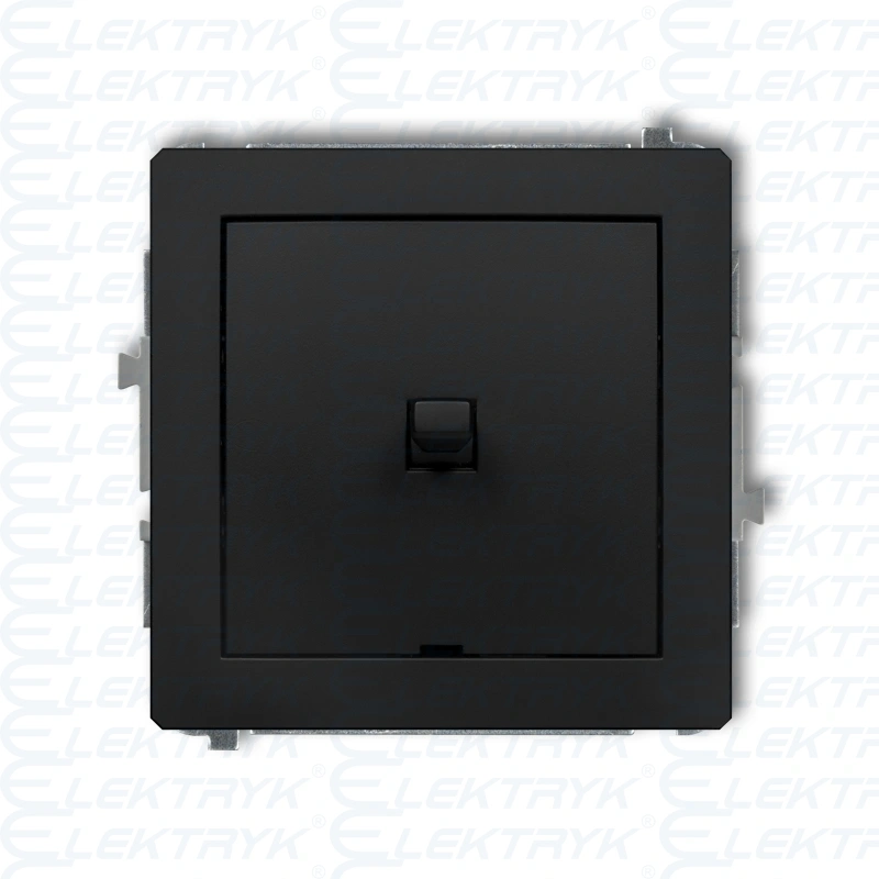 12DWPUS-1 Łączniki w stylu amerykańskim z serii DECO czarny