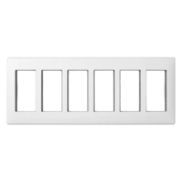 Ramka obudowy, SIMON 500, 6×S500, 12×K45, czysta biel