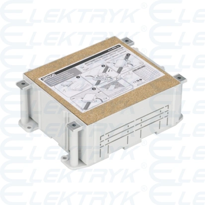 Kaseta do wylewki z tworzywa, SF, prostokątna, 80mm÷110mm