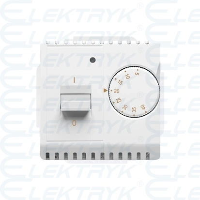 Regulator temperatury z czujnikiem wewnętrznym, biały
