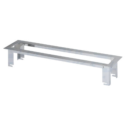 Ramka do montażu w zabudowie meblowej, OFIBLOK LINE, 6×K45, chrom