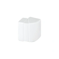 Regulowany kąt zewnętrzny, CABLOPLUS, 90×55mm, czysta biel