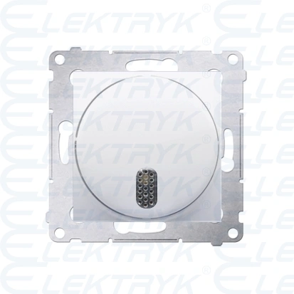 Dzwonek elektroniczny, biały