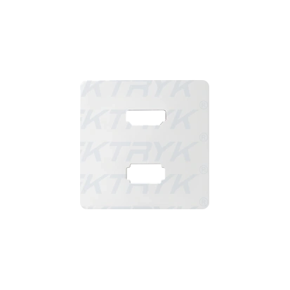 Pokrywa do gniazda USB + HDMI (V1.4), żeńskiego, biały