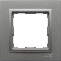 VENA 2 ALUMINIUM Ramka 1X