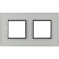 Dante ramka 2 super white redukcja chrom