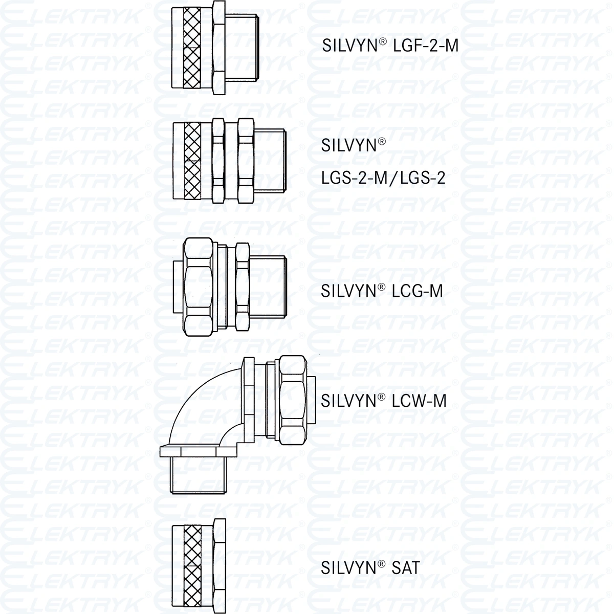 SILVYN LCC-2/20 Wąż osłonowy stalowy