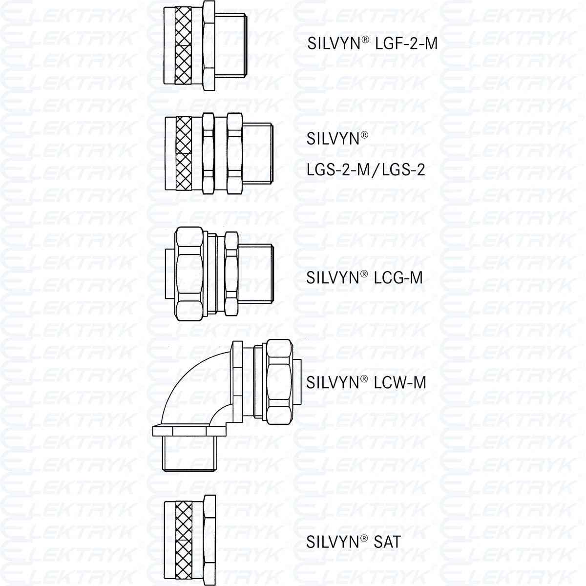 SILVYN LCC-2/20 Wąż osłonowy stalowy