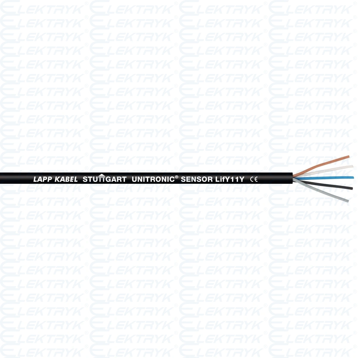 4x0,34 LifY11Y BK UNITRONIC SENSOR Przewód