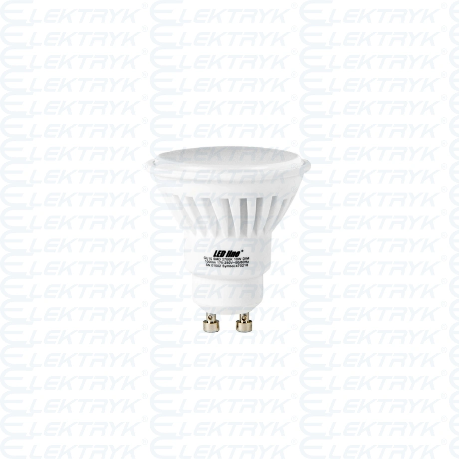 LED LINE GU10 10W 2700K 10000lm 170-250V DIM Żarówka
