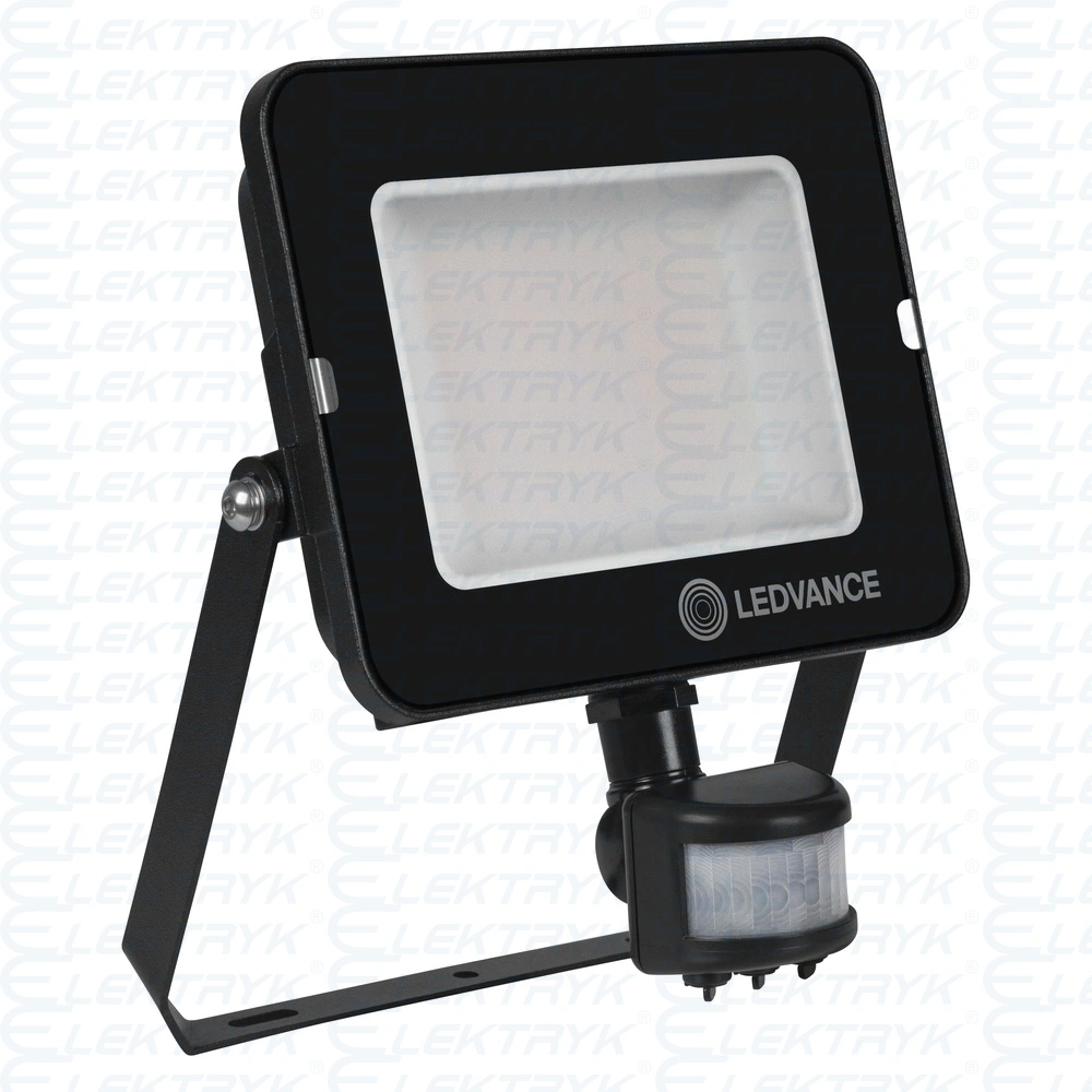 FLOODLIGHT COMPACT SENSOR 50W 840 SYM 100 BK