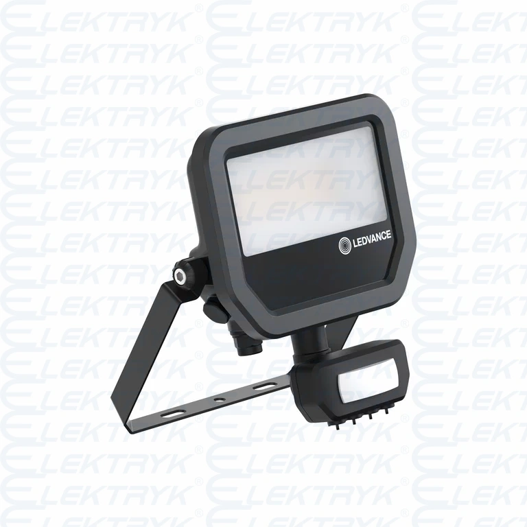 Naświetlacz Ledvance LED FL 20 SN P 17W 2K4LM 840 PS SY100 BK 2400lm z czujnikiem ruchu