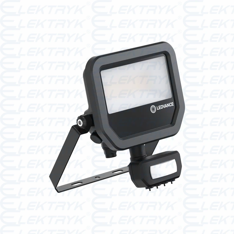 Naświetlacz Ledvance LED FL 20 SN P 17W 2K4LM 840 PS SY100 BK 2400lm z czujnikiem ruchu