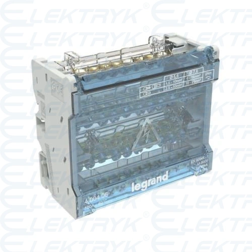 MODUŁOWY BLOK ROZDZIELCZY BR 4P-10 100A