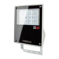 POWERLUG MINI LED ED 9050lm/740 IP65 as szeroki szary