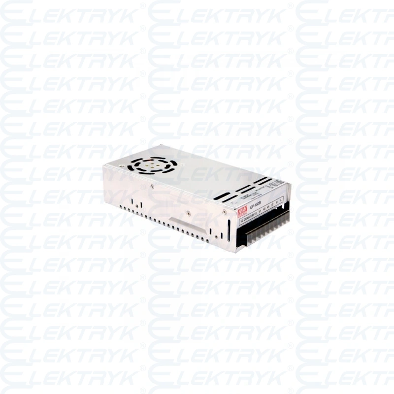 QP-150D Zasilacz MeanWell 150W 90-264V, napięcia wyjść.DC: 5V, 12V, 24V, -12V